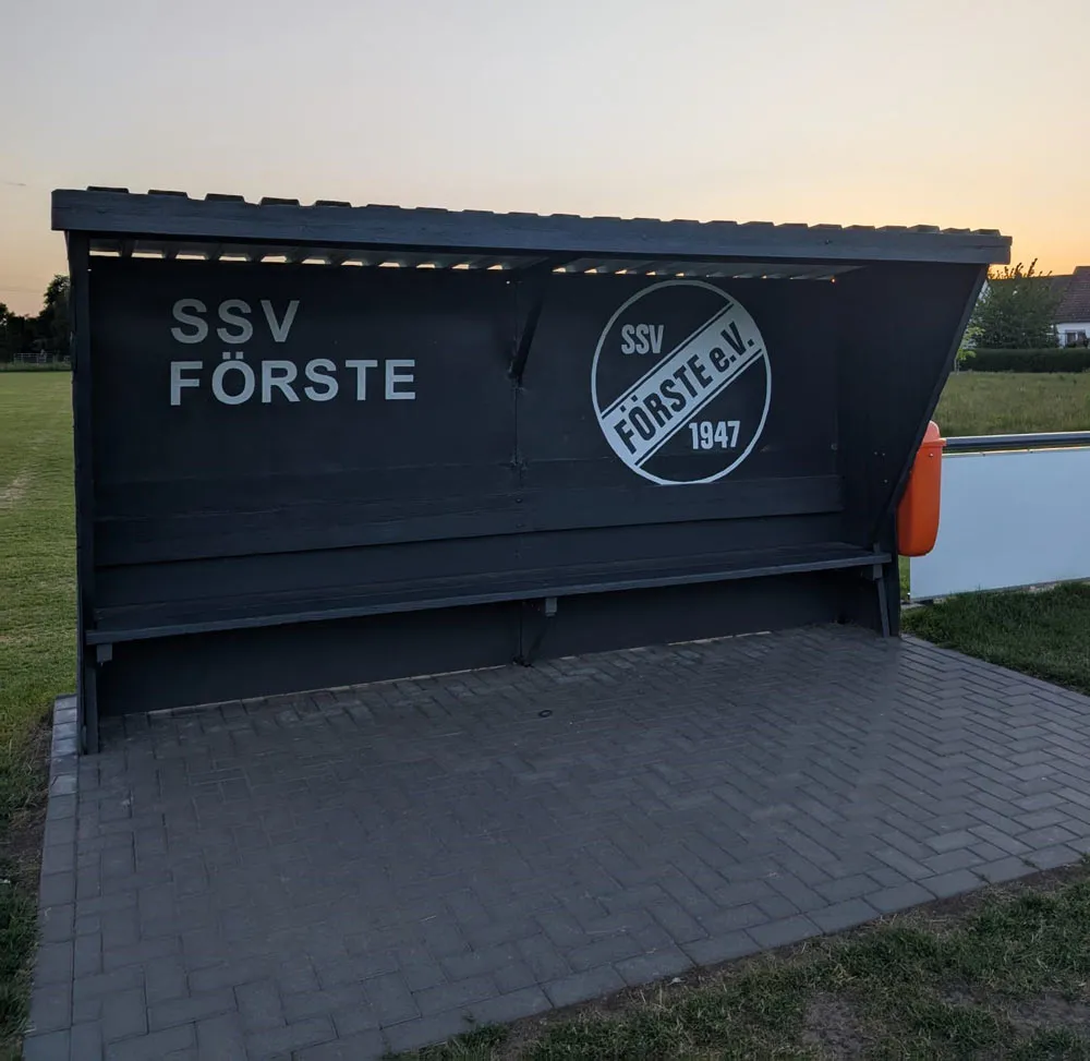 Auswechselkabinen SSV Förste