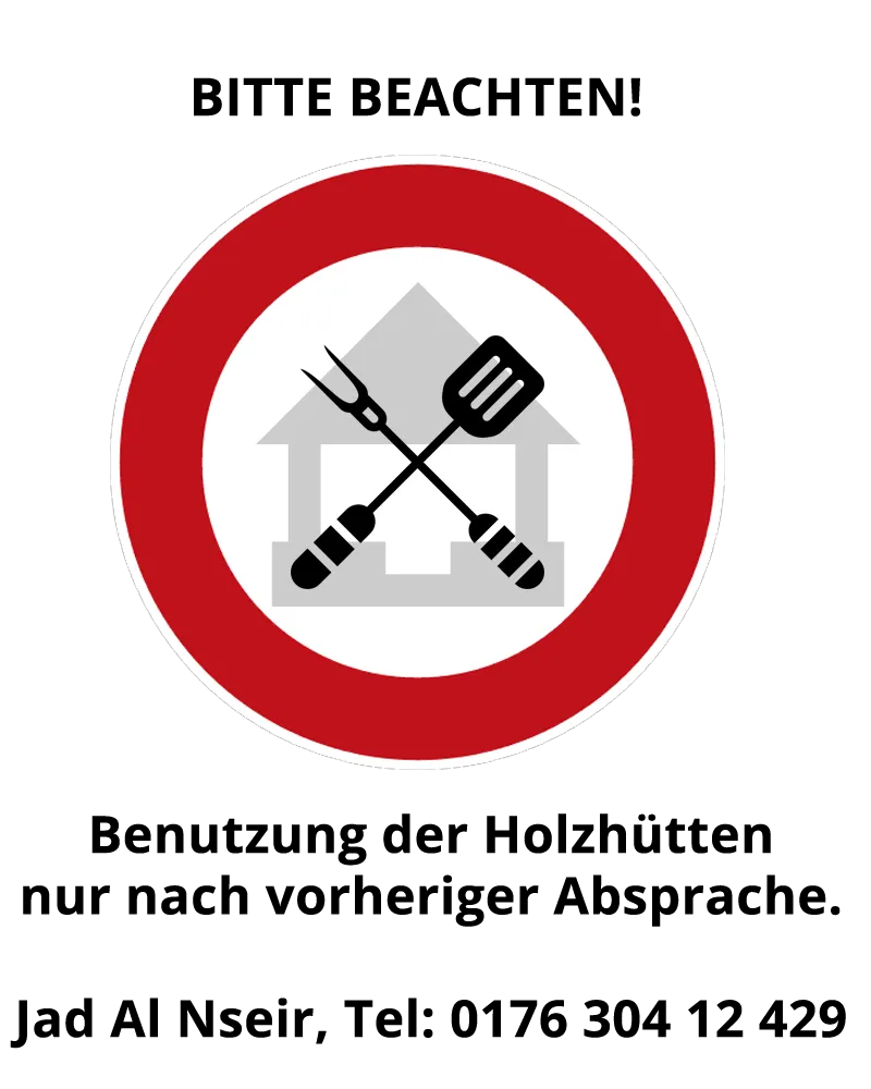 Grillhuette hinweis