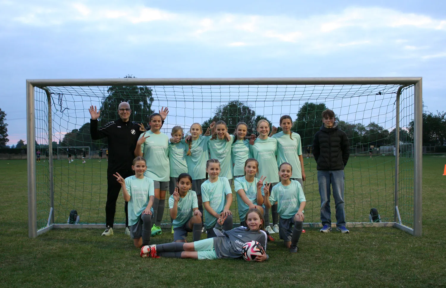 Mädchen Fussballmannschaft SSV Förste D-Juniorinnen