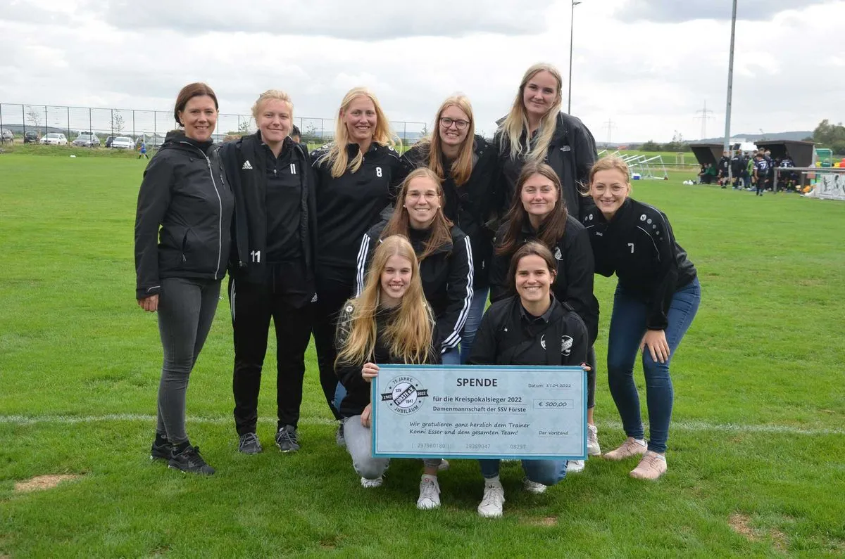 SSV Förste frauen scheck